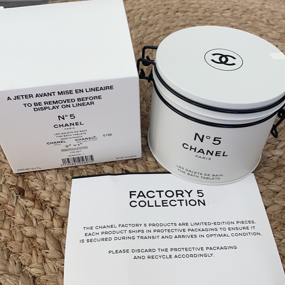 Chanel Factory 5 Bath Tablets Limited edition